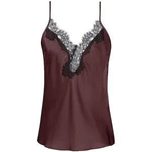 MEY Top - Camisole POETRY LUXURY urban green braun   L Damen