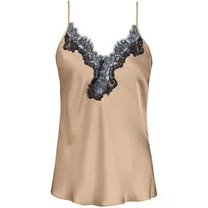 MEY Top - Camisole POETRY LUXURY golden hazel beige   M Damen