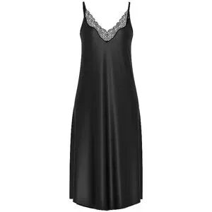MEY Nachthemd - Sleepshirt PURE SHINE schwarz schwarz   M Damen