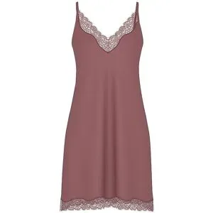 MEY Nachthemd - Sleepshirt PURE SHINE java hellbraun   L damen