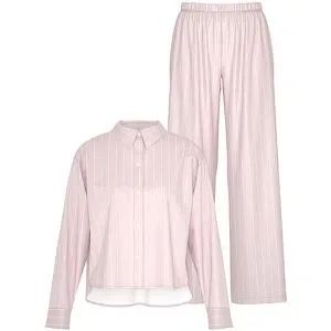 MEY Pyjama FINE DREAMS pink parfait rosa   L Damen