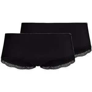 SKINY Panty 2er Pkg CLASSICOTTON black schwarz   40 damen