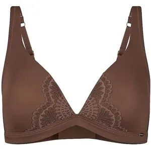 SKINY BH ohne Bügel MICRORNAMENTS deep taupe braun   75A Damen