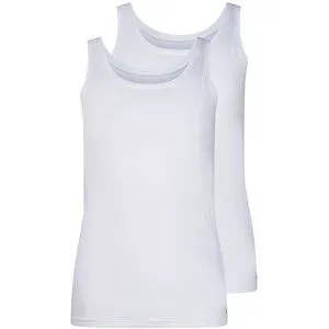 SKINY Unterhemd 2er Pkg  ADVANTAGE COTTON STRETCH white weiss   44 Damen