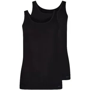 SKINY Unterhemd 2er Pkg  ADVANTAGE COTTON STRETCH black schwarz   40 Damen