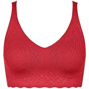 SLOGGI Bustier ZERO FEEL BLISS FESTIVE shanghai red rot   XS Damen