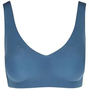 SLOGGI Bustier ZERO FEEL 2.0 smoky blue petrol   M damen
