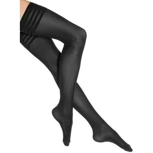 WOLFORD Strümpfe Velvet de Luxe 50 Stay-Up 20942 (black) schwarz   S Damen