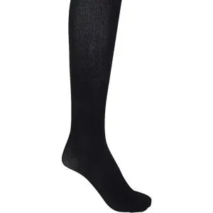 WOLFORD Modestrumpfhose Mary Cotton Rib Black schwarz   L Damen