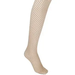 WOLFORD Funktionsstrumpfhose CONTROL DOTS 20 fairly light / black beige   M damen