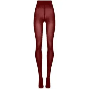 WOLFORD Feinstrumpfhose VELVET 66 DEN bordeaux dunkelrot   XL damen