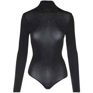 WOLFORD Body STARDUST black schwarz   M Damen