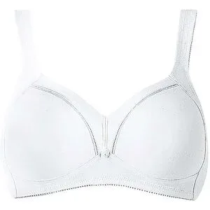 TRIUMPH BH ohne Bügel COTTON 01 weiss weiss   95B Damen