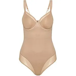 TRIUMPH Shapewear Body mit Bügel TRUE SHAPE SENSATION smooth skin beige   85D damen