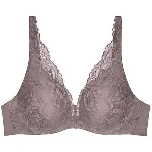 TRIUMPH BH mit Bügel BODY MAKE-UP ILLUSION LACE  pigeon grey grau   85B Damen