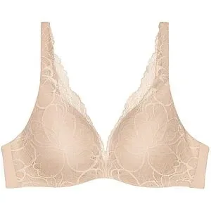 TRIUMPH BH mit Bügel BODY MAKE-UP ILLUSION LACE  nude beige  beige   80D damen