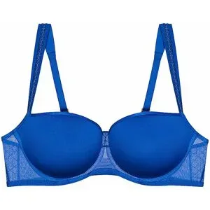 TRIUMPH BH gefüttert PALINA COSMIC HEARTBEAT illumines blue blau   70F damen