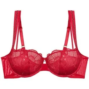 TRIUMPH BH mit Bügel PALINA MOONLIGHT KISS  shanghai red rot   85C Damen