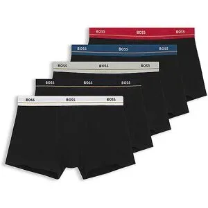 Boss Boxershorts 5er Pkg. open miscellaneous schwarz   XL Herren