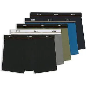Boss Boxershorts 5er Pkg. open miscellaneous olive   M herren
