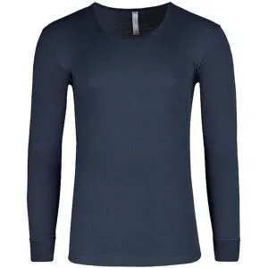 HUBER Langarmshirt Comfort (Marine) blau   XXL herren