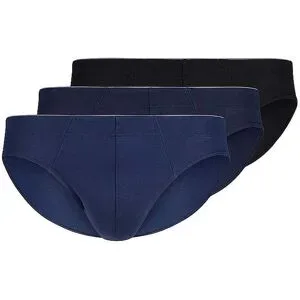 HUBER Brasil Slip 3er Pkg. blue black selection  blau   L