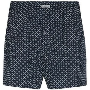 ISA Boxershorts blau bedr. blau   XL Herren