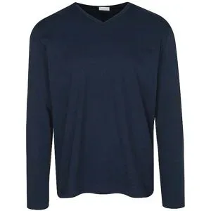 MEY Pyjama Langarmshirt neptune  dunkelblau   L Herren