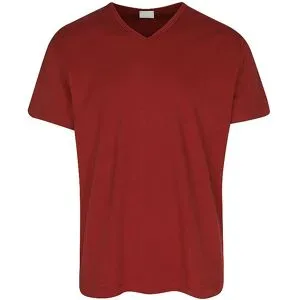 MEY Pyjama T-Shirt true red  rot   XL herren