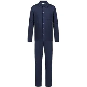 MEY Pyjama yacht blue blau   M Herren