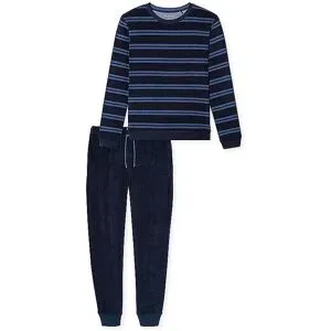 SCHIESSER Pyjama  dunkelblau   56 Herren