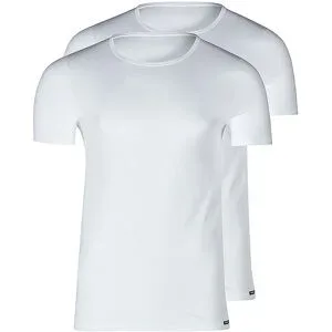SKINY T-Shirt 2er Pkg. white weiss   XXL Herren
