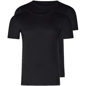 SKINY T-Shirt 2er Pkg. black schwarz   M Herren