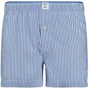 SKINY Boxershorts BOXERSENSATION blue microstripes blau   L herren