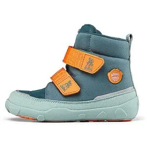 AFFENZAHN Kinder Winterstiefel VEGAN COMFY Hase hellblau   25