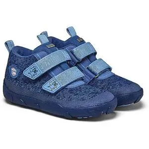 AFFENZAHN Kinder Barfußschuhe - Sneaker KNIT HAPPY Elefant dunkelblau   31 baby