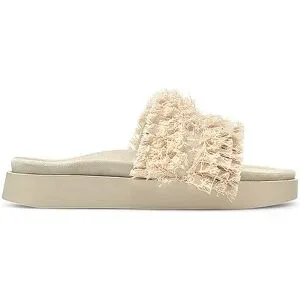 INUIKII Pantoletten FRAYED BAND creme   39 damen