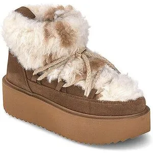 INUIKII Snowboots TEDDY PLATFORM hellbraun   38 damen