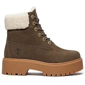Timberland Schnürboots STONE STREET MID WARM LINED WATERPROOF braun   39 Damen