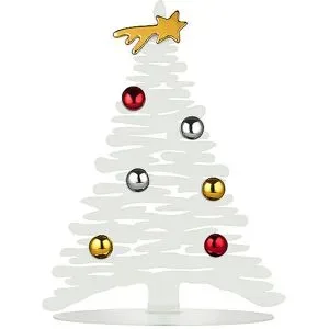 Alessi Weihnachtsbaum Bark for Christmas Weiss weiss