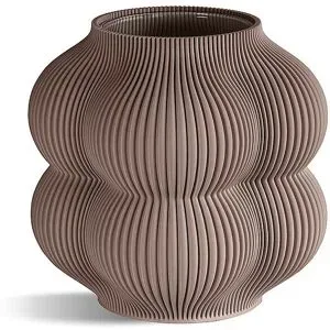SHEYN Vase Little Peach Taupe  hellgrau