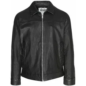 DRYKORN Lederjacke RIKKA schwarz   50 herren