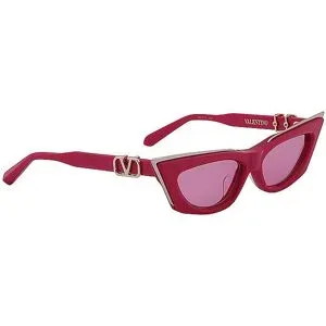 VALENTINO Sonnenbrille V-GOLDCUT-I/55 pink Damen