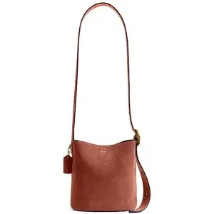 COACH Ledertasche - Bucket Bag BLEECKER 21 camel Damen