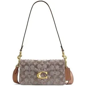 COACH Ledertasche - Umhängetasche SOFT TABBY 20 hellbraun   ONE SIZE Damen