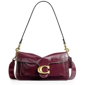 COACH Ledertasche - Umhängetasche TABBY 26 beere Damen