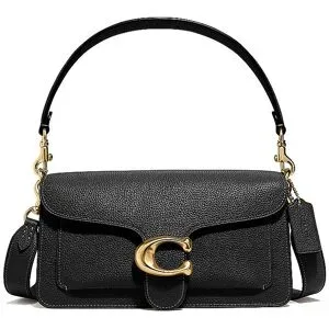 COACH Ledertasche - Umhängetasche TABBY 26 schwarz Damen