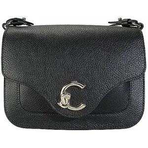 Ledertasche - Umhängetasche COCCINELLE C-ME schwarz Damen