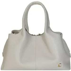 Coccinelle Ledertasche - Henkeltasche NELL creme Damen