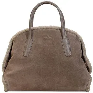 Coccinelle Ledertasche - Henkeltasche TYLDE beige Damen